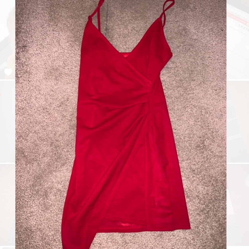 Red dress